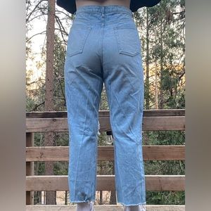 bdg urban outfitters straight leg jeans (female)